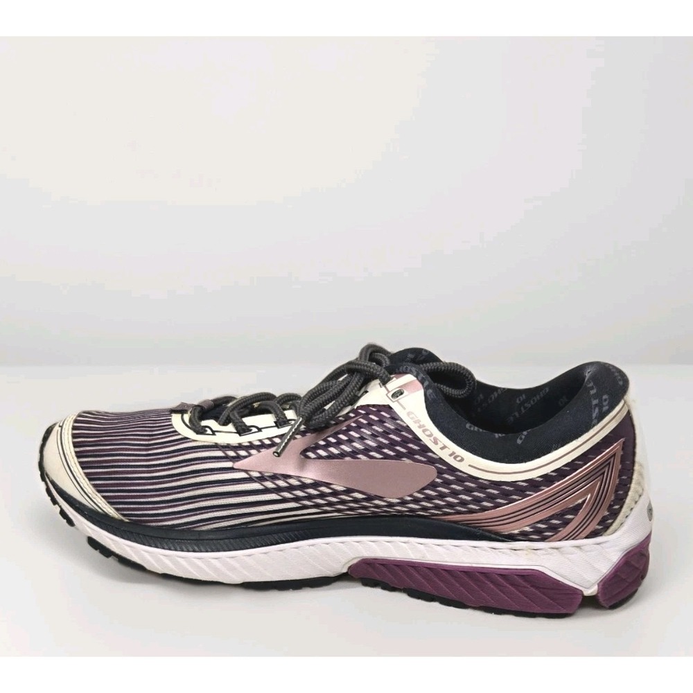 Brooks Ghost LE 10 Womens Size 10 Purple Running Shoes Tennis Sneakers - Picture 6 of 11